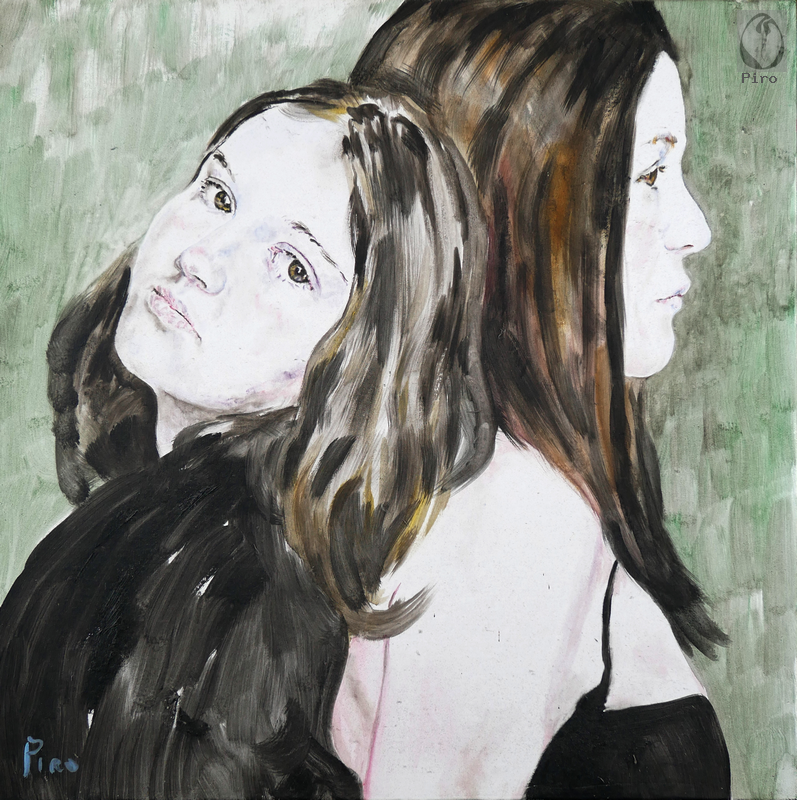 oil on canvas - olio su tela di Piro